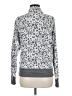 Marika Animal Print Gray Track Jacket Size M - photo 2