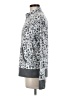 Marika Animal Print Gray Track Jacket Size M - photo 5