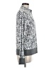Marika Animal Print Gray Track Jacket Size M - photo 4