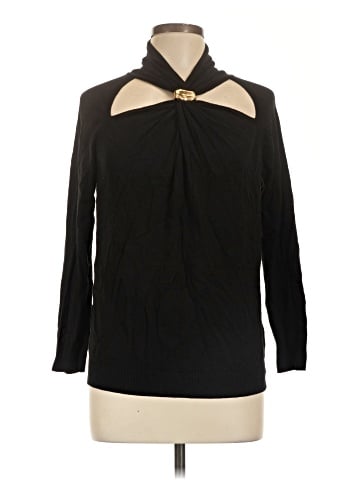 Donna Karan New York Long Sleeve Blouse (view 1)
