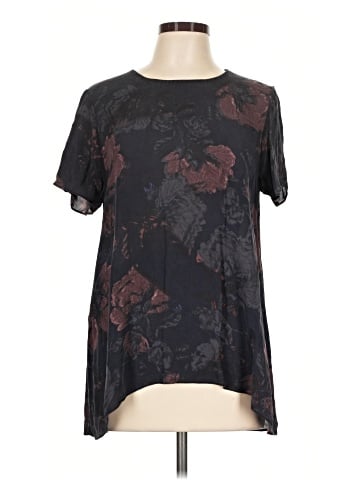 Wilfred Short Sleeve Silk Top (view 1)