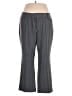 Fashion Bug Chevron-herringbone Gray Dress Pants Size 18WP - photo 1