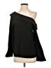 Drew 100% Polyester Black 3/4 Sleeve Blouse Size S - photo 1
