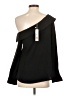 Drew 100% Polyester Black 3/4 Sleeve Blouse Size S - photo 2