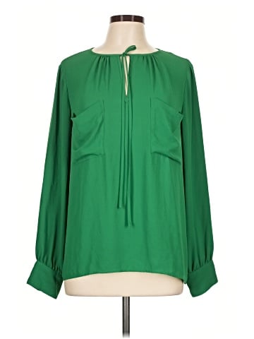BCBGMAXAZRIA Long Sleeve Blouse (view 1)