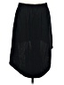 Express 100% Polyester Solid Black Casual Skirt Size M - photo 2