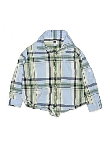 Janie and Jack Long Sleeve Button-Down Shirt (view 1)