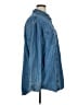 Old Navy 100% Cotton Blue Long Sleeve Button-Down Shirt Size XL (tall) - photo 4