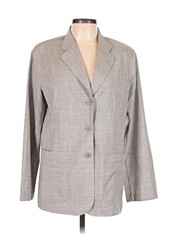 John Patrick Wool Blazer (view 1)