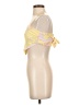 Altar'd State 100% Polyester Yellow Bodysuit Size XXS - photo 5
