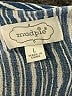 Mud Pie Stripes Blue Jumpsuit Size L - photo 4