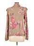 Maurices Floral Brown Pullover Sweater Size L - photo 2