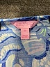 Lilly Pulitzer 100% Rayon Blue Short Sleeve Blouse Size XS - photo 7