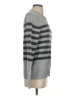 Gap 100% Cotton Stripes Gray Pullover Sweater Size S - photo 4