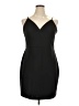 Express Solid Black Cocktail Dress Size XL - photo 1