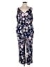BLOOMCHIC Floral Blue Jumpsuit Size 22 - photo 1
