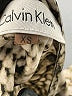 Calvin Klein Animal Print Silver Long Sleeve Blouse Size XS - photo 8