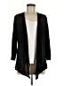 August Silk 100% Viscose Black Cardigan Size M - photo 1