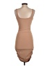 Unbranded Solid Tan Cocktail Dress Size XS - photo 2