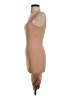 Unbranded Solid Tan Cocktail Dress Size XS - photo 5