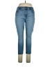 Ann Taylor LOFT Outlet Color Block Blue Jeans Size 14 - photo 1