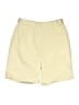 L.L.Bean 100% Cotton Solid Yellow Khaki Shorts Size 14 - photo 1