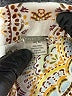Magaschoni Paisley Ivory Blazer Size M - photo 6