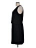 Athleta 100% Polyester Solid Black Casual Dress Size L - photo 5