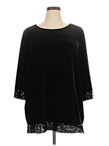 Travelers by Chico's 3/4 Sleeve Top (view 1)
