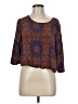 AnM Brown 3/4 Sleeve Blouse Size M - photo 1