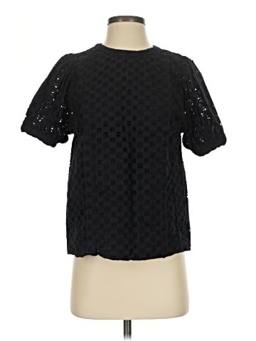 Elizabeth and James Short Sleeve Blouse (view 1)