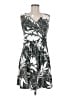 Lands' End Tropical Gray Casual Dress Size M (petite) - photo 1