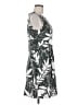 Lands' End Tropical Gray Casual Dress Size M (petite) - photo 4