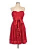 BCBGeneration 100% Polyester Red Cocktail Dress Size 10 - photo 1