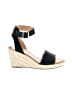 J.Crew Black Wedges Size 7 1/2 - photo 1