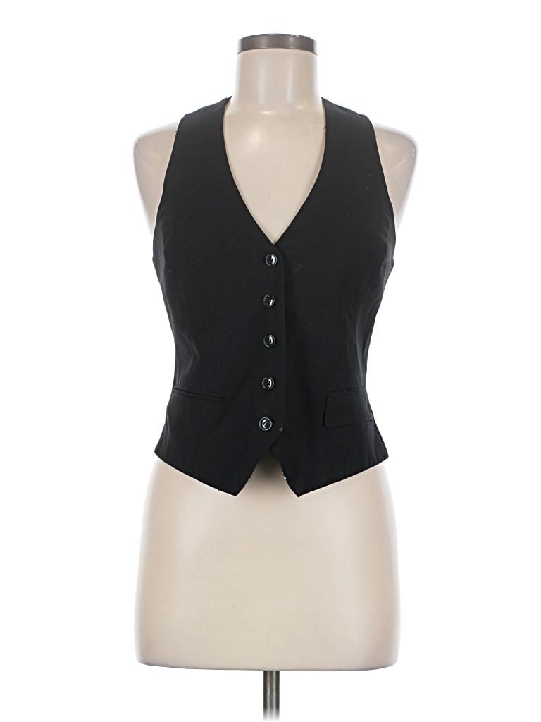 Pre-owned H&m Tuxedo Vest In Black