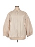 Chico's 100% Polyester Tan 3/4 Sleeve Blouse Size XXL (4) - photo 1