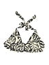 Perry Ellis Print Ivory Swimsuit Top Size M - photo 1
