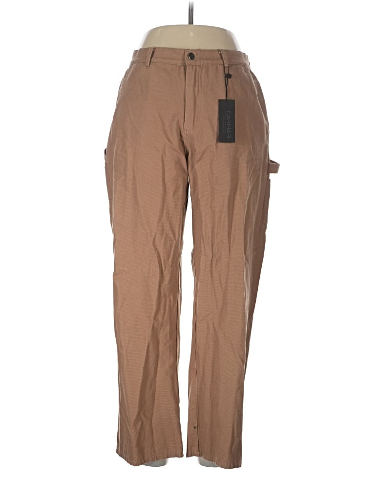 Pre-owned Carmar Cargo Pants In Brown