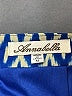 Annabelle 100% Polyester Argyle Blue Casual Skirt Size M - photo 4