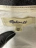 Madewell 100% Cotton Ivory Jacket Size XS - photo 6
