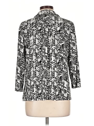 212 Collection 3/4 Sleeve Button-Down Shirt (view 2)