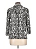 212 Collection Print Silver 3/4 Sleeve Button-Down Shirt Size L - photo 2