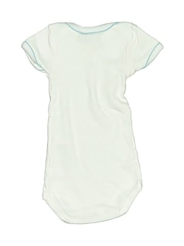 Petit Bateau Short Sleeve Onesie (view 2)