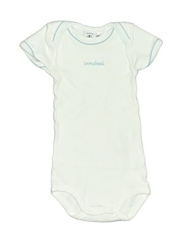 Petit Bateau Short Sleeve Onesie (view 1)