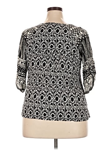 Elementz 3/4 Sleeve Blouse (view 2)