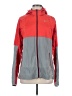 Nike 100% Polyester Color Block Red Windbreaker Size M - photo 1
