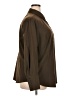 Grace Elements Solid Brown Long Sleeve Blouse Size 20 - photo 4