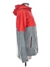 Nike 100% Polyester Color Block Red Windbreaker Size M - photo 4