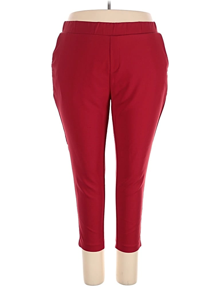 Pre-owned Studio By Torrid Active Pants In Red